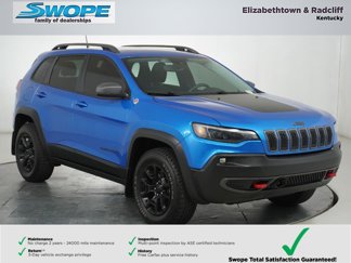 Used 2021 Jeep Cherokee Trailhawk w/ Sun, Sound & Nav Group image 1