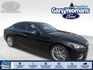 Used 2021 INFINITI Q50 Luxe w/ Cargo Package image 1