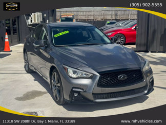 Used 2021 INFINITI Q50 Luxe w/ Cargo Package image 1