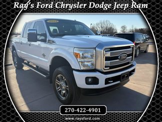 Used 2014 Ford F350 Platinum w/ Snow Plow Prep Package image 1