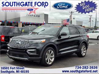 Used 2020 Ford Explorer Platinum w/ Premium Technology Package image 1