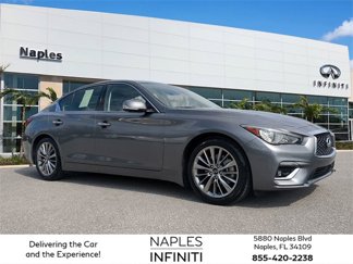 Certified 2022 INFINITI Q50 Luxe w/ Cargo Package image 1