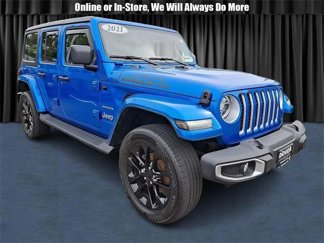Certified 2021 Jeep Wrangler Unlimited Sahara w/ Cold Weather Group image 1