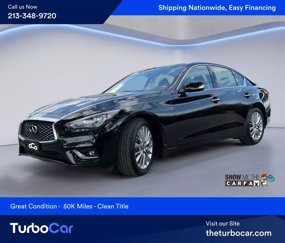 Used 2021 INFINITI Q50 Luxe image 1