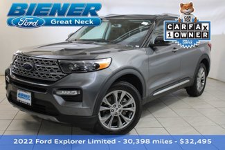 Certified 2022 Ford Explorer Limited w/ Equipment Group 301A image 1