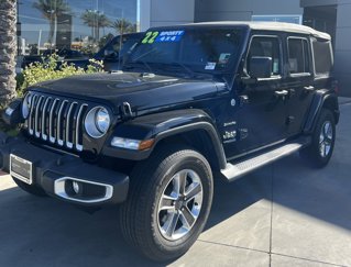Used 2022 Jeep Wrangler Unlimited Sahara image 1