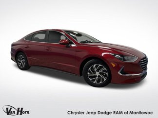 Used 2023 Hyundai Sonata Blue image 1