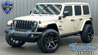 Used 2022 Jeep Wrangler Unlimited Rubicon 4xe w/ Cold Weather Group image 1