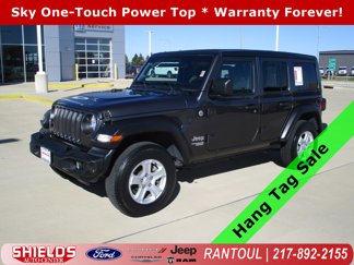 Used 2021 Jeep Wrangler Unlimited Sport w/ Sun And Sound Package image 1