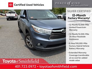Certified 2015 Toyota Highlander XLE image 1