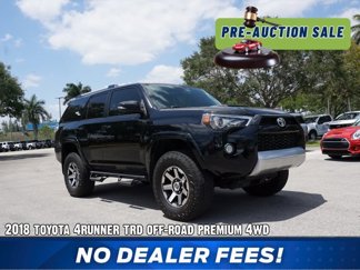 Used 2018 Toyota 4Runner TRD Off-Road Premium image 1