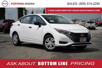 New 2025 Nissan Versa S w/ Trunk Package image 1