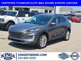 Certified 2022 Ford Escape Titanium w/ Titanium Elite Package image 1