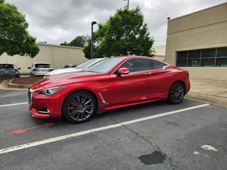 Used 2017 INFINITI Q60 Red Sport 400 image 1