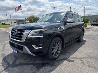 Used 2021 Nissan Armada Platinum w/ Captain's Chairs Package image 1