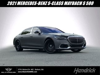 Used 2021 Mercedes-Benz Maybach S 580 4MATIC image 1