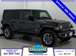 Used 2020 Jeep Wrangler Unlimited Sahara image 1