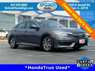 Certified 2017 Honda Civic EX image 1
