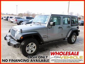 Certified 2015 Jeep Wrangler Unlimited Sport image 1
