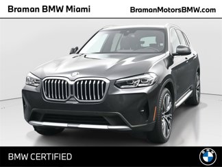 Certified 2022 BMW X3 sDrive30i w/ Convenience Package image 1