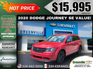 Used 2020 Dodge Journey SE w/ Blacktop Package image 1