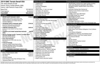 Used 2019 GMC Terrain Denali w/ Advanced Safety Package image 1