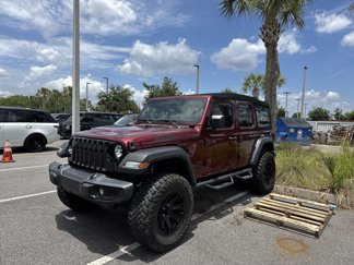 Used 2021 Jeep Wrangler Unlimited Sport image 1