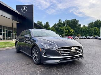Used 2021 Hyundai Sonata Blue image 1