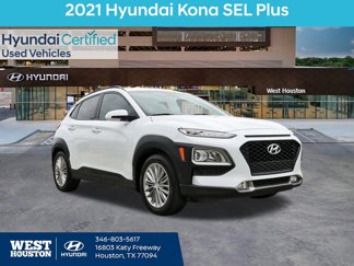 Certified 2021 Hyundai Kona SEL Plus w/ Cargo Package image 1