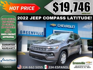 Used 2022 Jeep Compass Latitude image 1