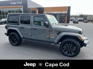 Certified 2021 Jeep Wrangler Unlimited Sahara w/ Cold Weather Group image 1