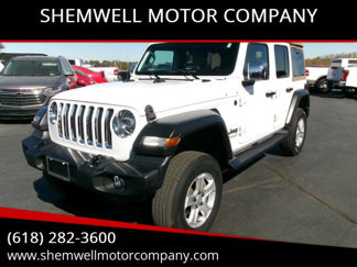 Used 2020 Jeep Wrangler Unlimited Sport image 1
