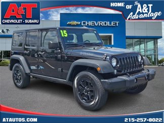 Used 2015 Jeep Wrangler Unlimited Sport image 1