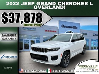 Used 2022 Jeep Grand Cherokee L Overland image 1