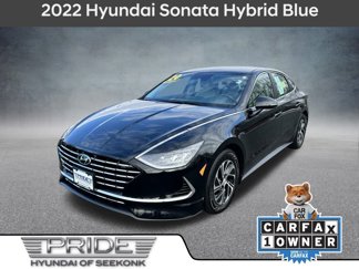 Used 2022 Hyundai Sonata Blue image 1