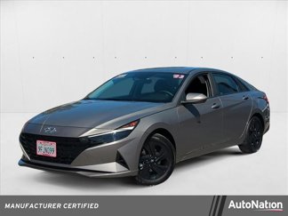 Certified 2023 Hyundai Elantra Blue image 1