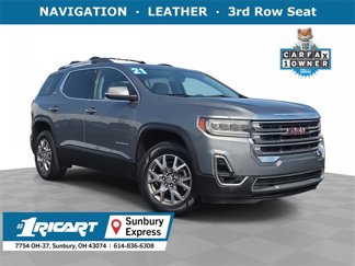 Used 2021 GMC Acadia SLT w/ LPO, Floor Liner Package image 1