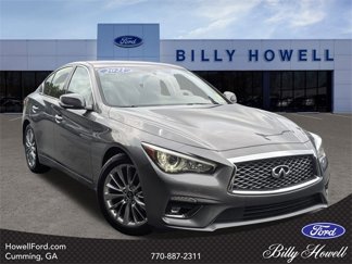 Used 2021 INFINITI Q50 Luxe w/ Cargo Package image 1