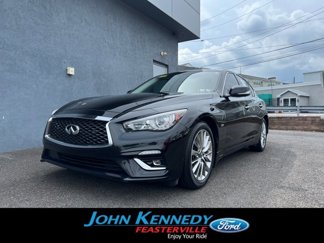 Used 2019 INFINITI Q50 Luxe w/ Essential Package (3.0T Luxe) image 1