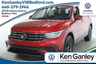 Certified 2022 Volkswagen Tiguan SE w/ Panoramic Sunroof Package image 1