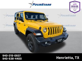 Used 2021 Jeep Wrangler Unlimited Sport image 1