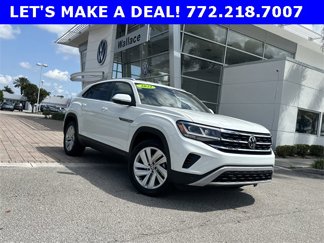 Certified 2021 Volkswagen Atlas Cross Sport SE image 1