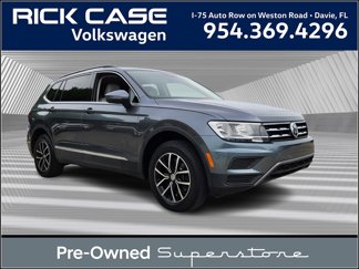 Used 2021 Volkswagen Tiguan SE w/ Panoramic Sunroof Package image 1