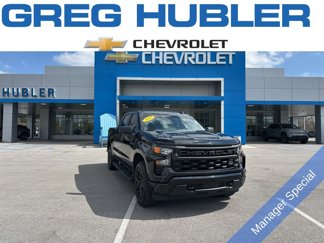 Used 2024 Chevrolet Silverado 1500 Custom w/ LPO, Dark Essentials Package image 1