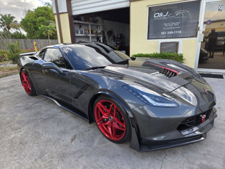 Used 2017 Chevrolet Corvette Stingray Coupe w/ Carbon Flash Badge Package image 1