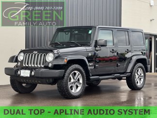 Used 2016 Jeep Wrangler Unlimited Sahara w/ Dual Top Group image 1