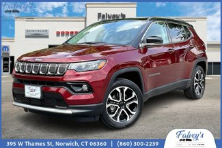 Certified 2022 Jeep Compass Limited w/ Sun and Sound Group image 1