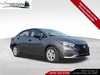 New 2025 Nissan Versa S w/ Trunk Package image 1