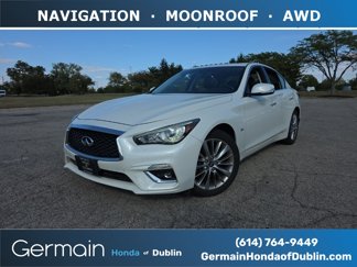 Used 2019 INFINITI Q50 Luxe w/ Essential Package (3.0T Luxe) image 1