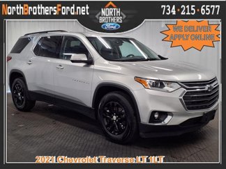 Used 2021 Chevrolet Traverse LT image 1